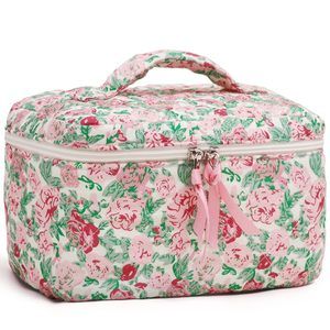 Large Makeup Bag Cute Cosmetic Bag For Women Girls Floral Coquette Aesthetic🐋